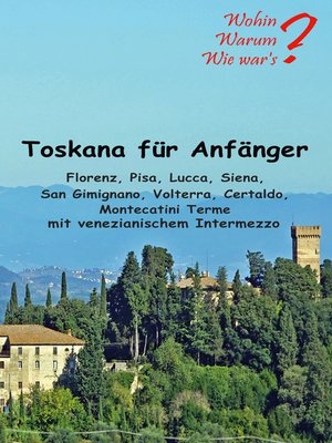 cover image of Toskana für Anfänger